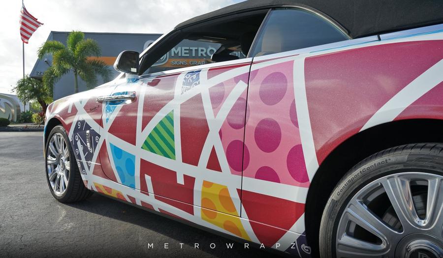 Детали экстерьера Rolls-Royce Dawn by Britto and MetroWrapz 2016 года  (фото 7 из 10)